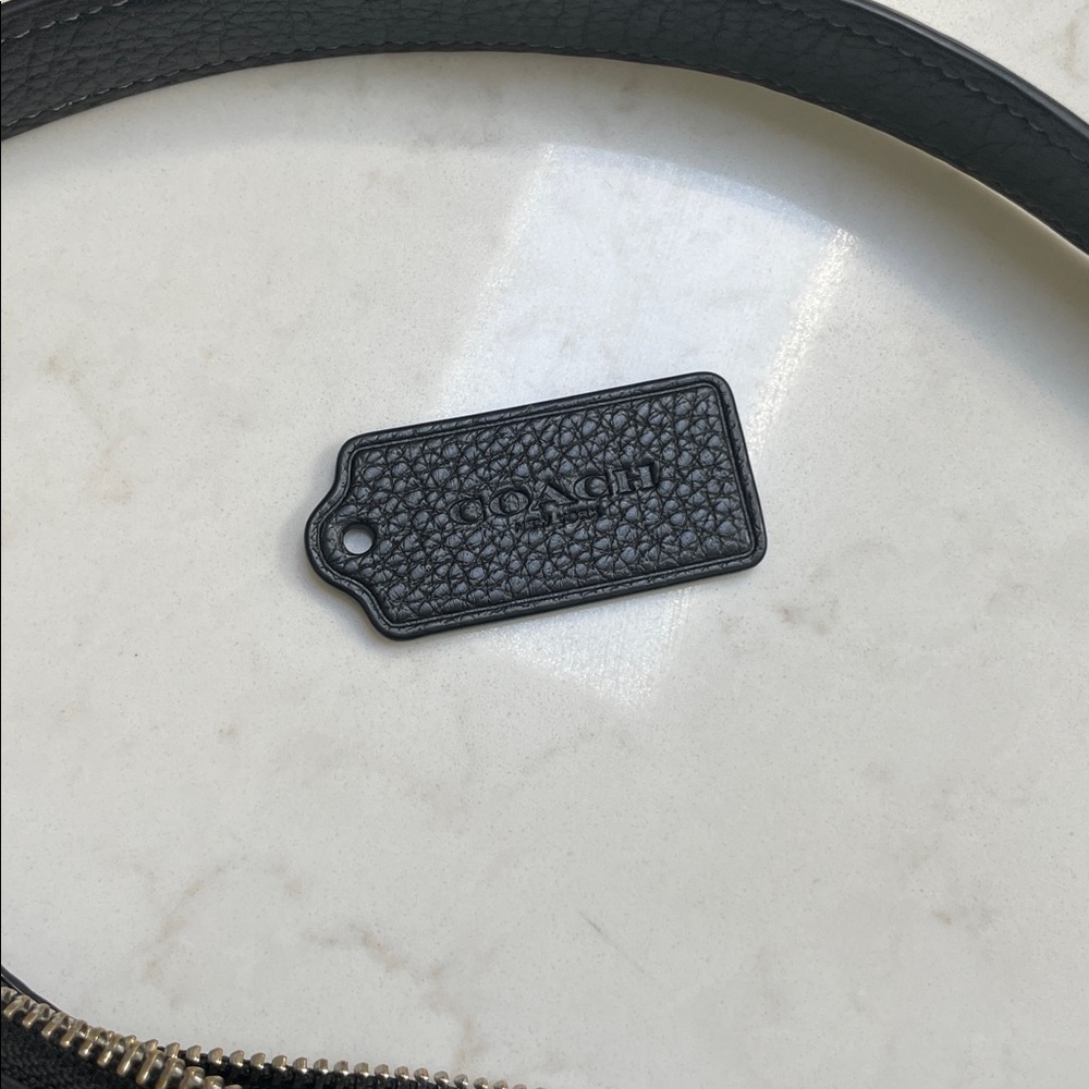 Coach Black Leather Shoulder Bag - Picture 6 of 6